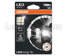 Oranžové W5W / WY5W LED žárovky Osram LEDriving® SL - W2.1x9.5d