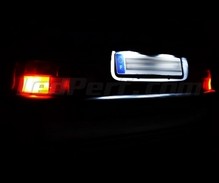 Pack LED (čistě bílá) zadní registrační značka pro Citroen Saxo