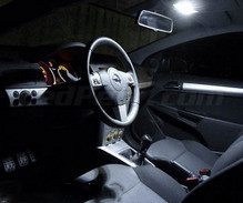 Luxusní interiérový balíček Full LED (čistě bílé) pro Opel Astra H TwinTop