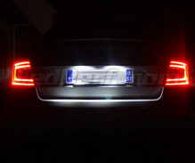 Pack LED (bílá 6000K) zadní registrační značka pro Skoda Octavia 3 (5E)