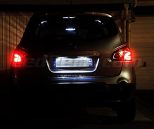 Pack osvětlení registrační značky na LED (bílý xenon) pro Nissan Qashqai